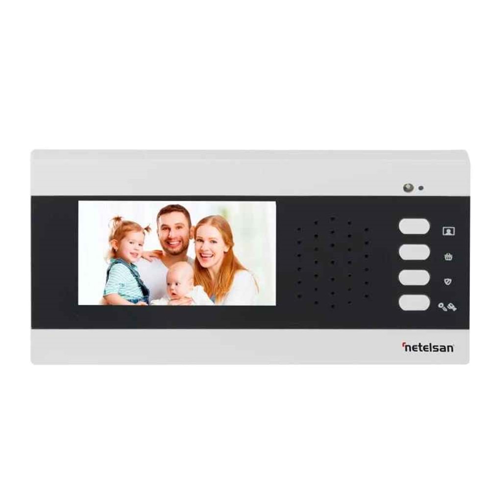 NETELSAN 7 DAİRE GÖRÜNÜTLÜ 4.3