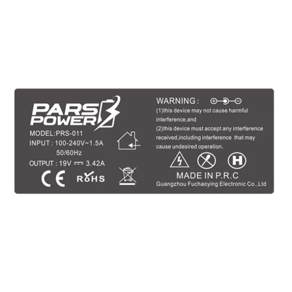 ASUS 4.0x1.35 65W 19V 3.42A İnce Uç NOTEBOOK ADAPTÖR ŞARJ ALETİ-CİHAZI PARS POWER