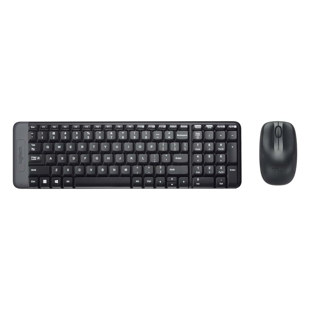 LOGITECH MK220 WIRELESS KABLOSUZ KLAVYE VE MOUSE SETİ TÜRKÇE Q KLAVYE