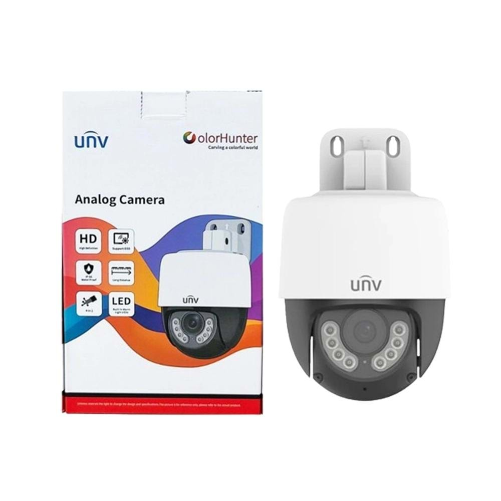 UNV UAC-P112-AF40-W 2MP FullColor Mini Hareketli ve Sesli PT AHD KAMERA