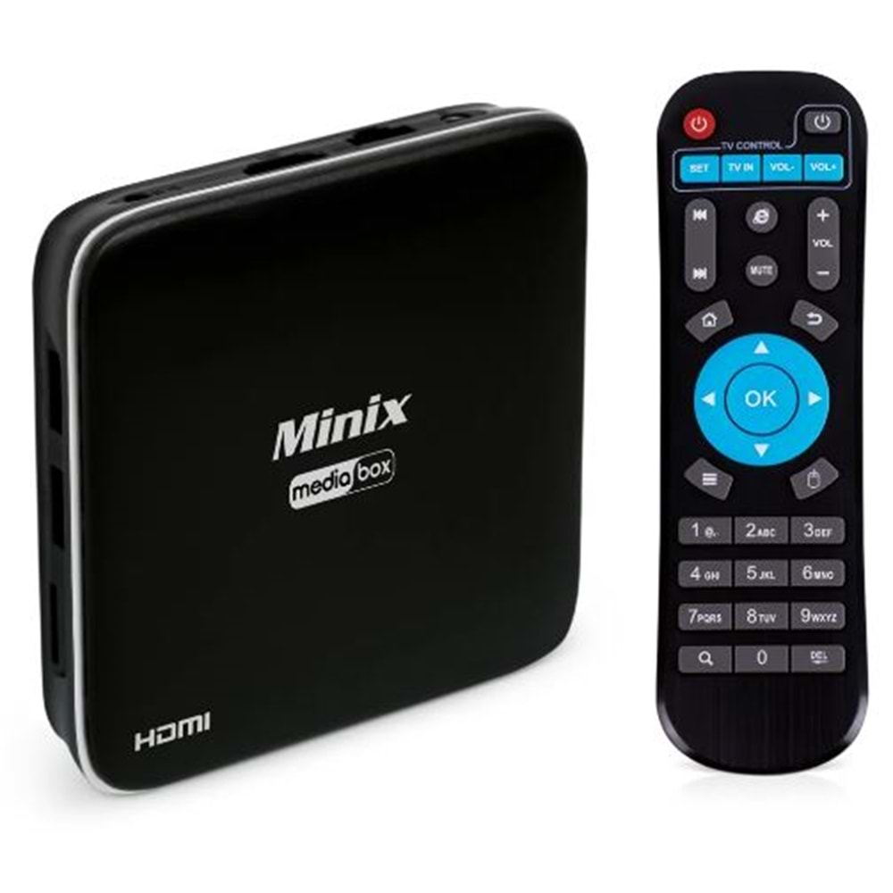 MİNİX MEDİABOX 4K ANDROİD TV BOX