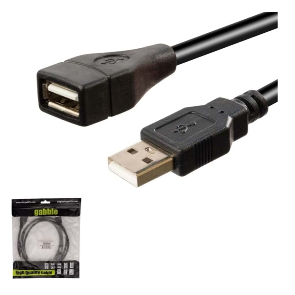 USB 2.0 5 METRE UZATMA KABLO GAB-UK05