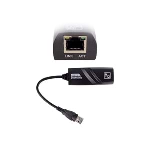 Usb 3.0 To Rj45 10/100/1000 Mbps Gigabit Ethernet Çevirici