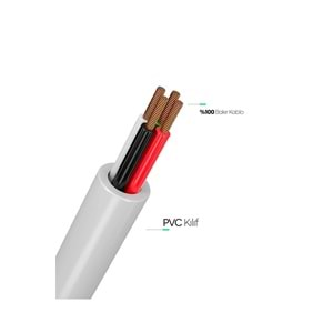 Noise 120cm (1.2 Metre) Type-c Hızlı Uyumlu Şarj & Data Kablo BEYAZ