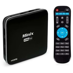 MİNİX MEDİABOX 4K ANDROİD TV BOX