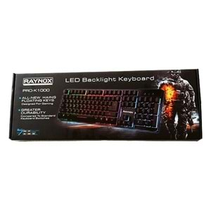 Raynox PRO-K1000 Mekanik Hisli Rgb Led Işıklı Oyuncu Klavye