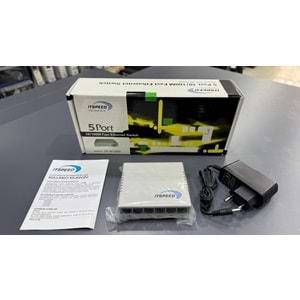 ITSPEED 5 PORT UPLINK İLE 6 PORT IT SPEED ETERNET SWİTCH