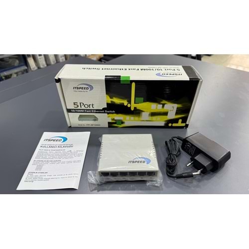 ITSPEED 5 PORT UPLINK İLE 6 PORT IT SPEED ETERNET SWİTCH