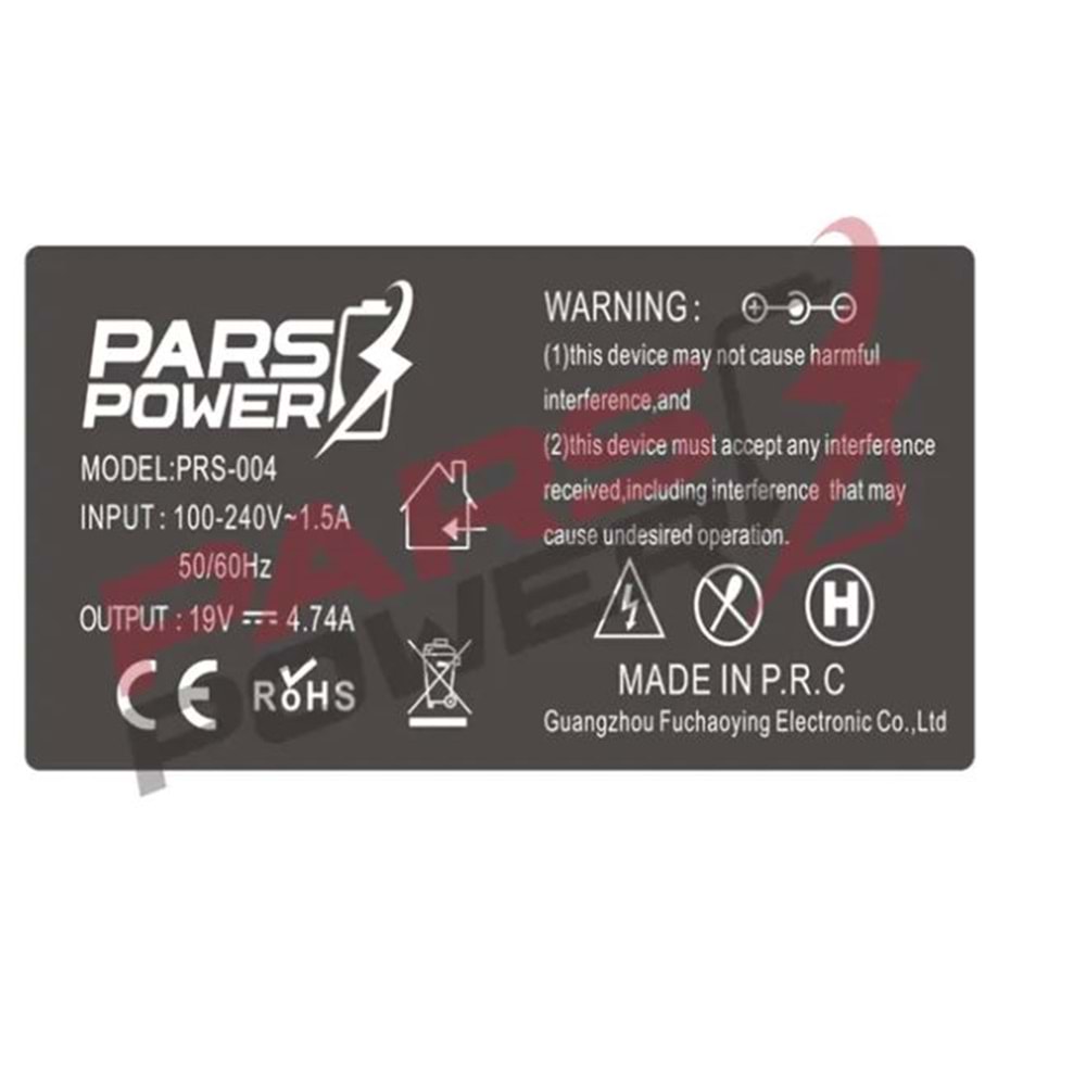 ACER 5.5x1.7 90W 19V 4.74A NOTEBOOK ADAPTÖR ŞARJ ALETİ - CİHAZI PARS POWER