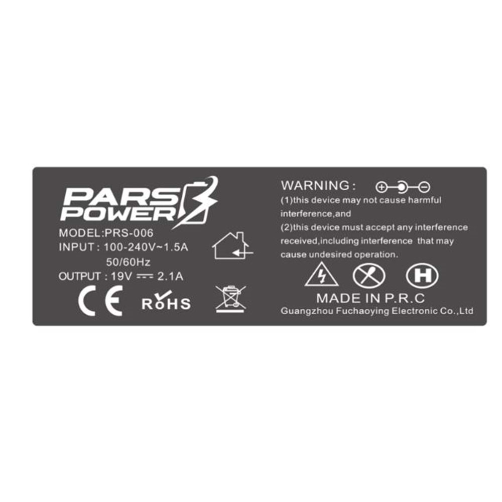ASUS Eee Pc 2.5x0.7 40W 19V 2.10A NOTEBOOK ADAPTÖR ŞARJ ALETİ-CİHAZI PARS POWER