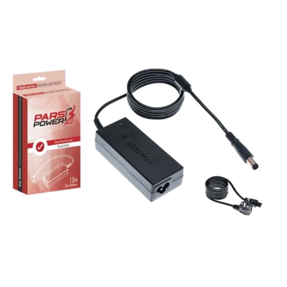 HP İğne Uç 7.4x5.0mm 65W 18.5V 3.5A NOTEBOOK ADAPTÖR ŞARJ ALETİ-CİHAZI PARS POWER