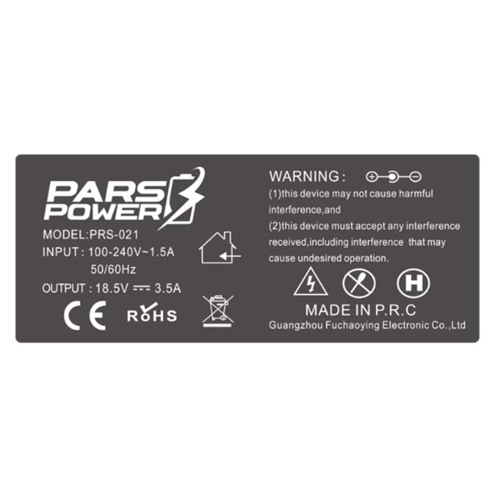 HP İğne Uç 7.4x5.0mm 65W 18.5V 3.5A NOTEBOOK ADAPTÖR ŞARJ ALETİ-CİHAZI PARS POWER