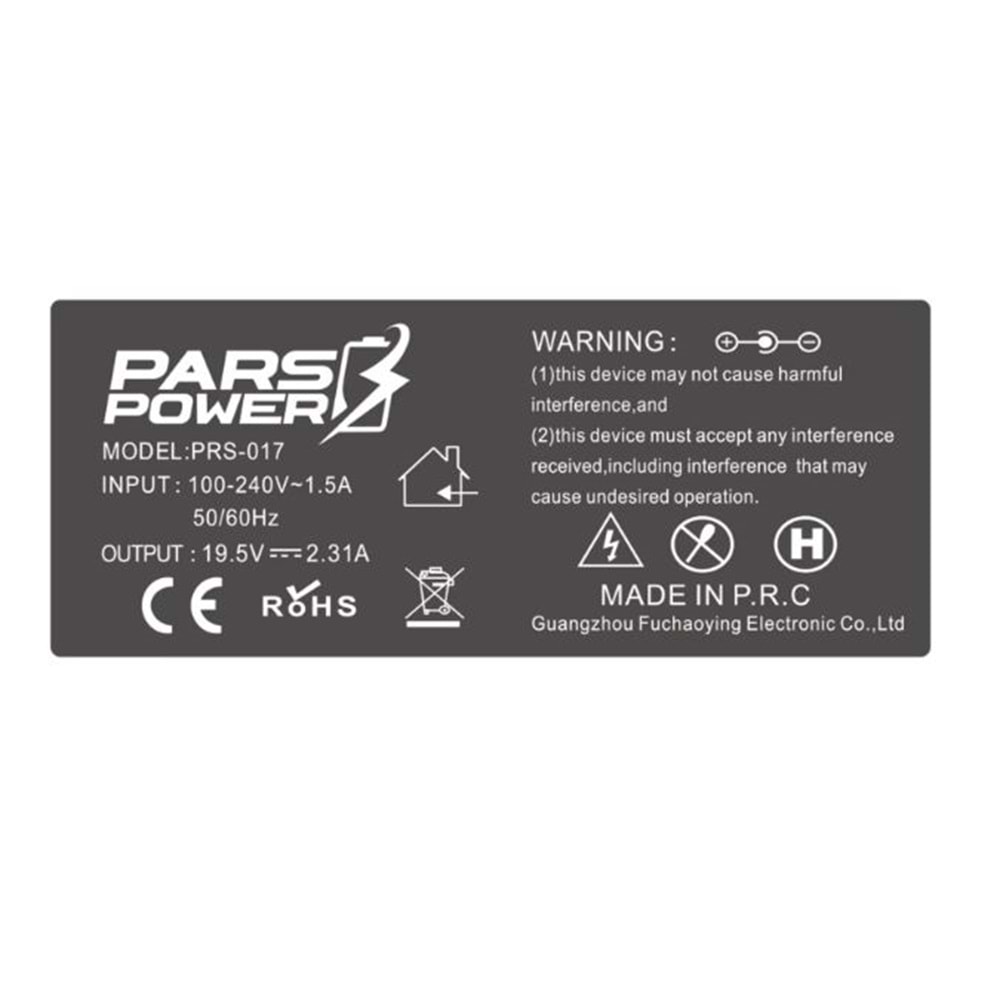 DELL Inspiron 4.5x3.0 45W NOTEBOOK ADAPTÖR ŞARJ ALETİ-CİHAZI PARS POWER